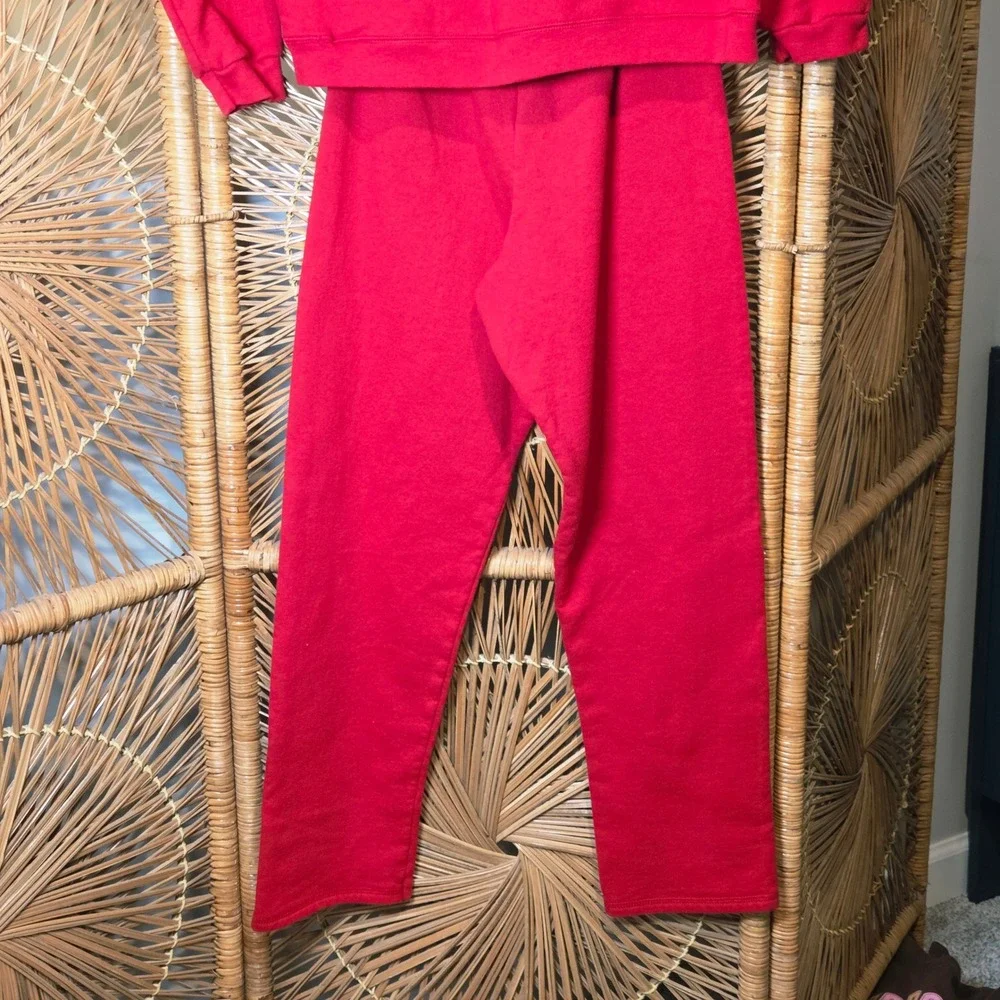 Hanes vibrant red